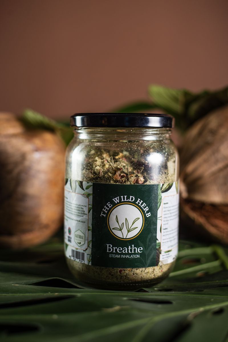 Breathe steam inhalation — The Wild Herb