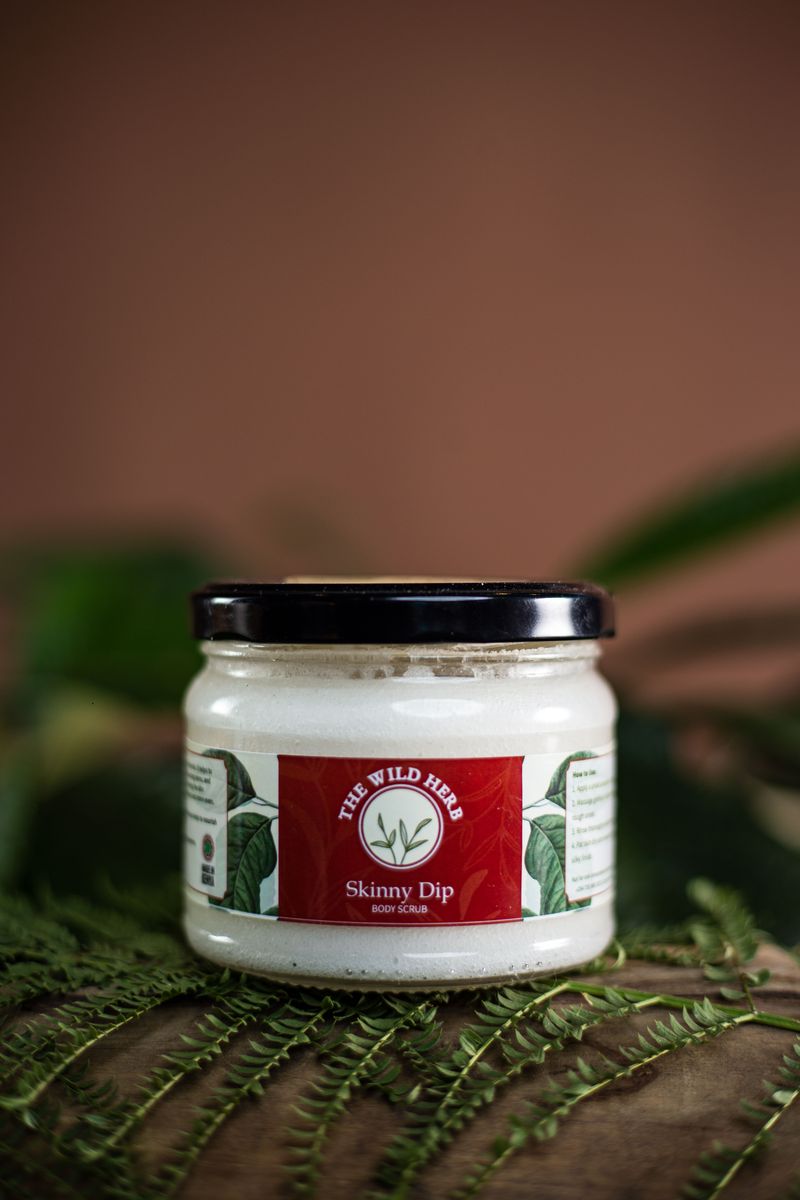 Skinny Dip body scrub — The Wild Herb